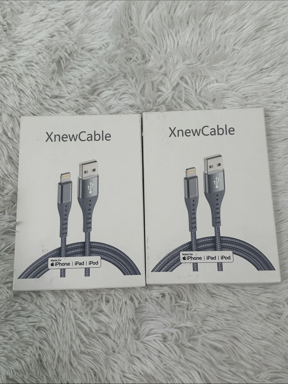 🦊 NEW! Bundie if 2 Xnew Lighting Cables for iPhone iPad iPod 4pack (8 total)